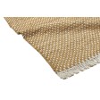 Modern Hand Woven Jute Rust 3' x 5' Rug