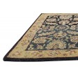 Traditional-Persian/Oriental Hand Tufted Wool Black 2' x 3' Rug