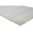 Modern Hand Knotted Wool Grey 6' x 9' Rug