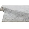 Modern Hand Knotted Wool Silk Blend Grey 6' x 9' Rug