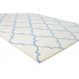 Modern Hand Tufted Wool Ivory 5' x 8' Rug