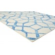 Modern Hand Tufted Wool Ivory 5' x 8' Rug