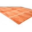 Modern Hand Tufted Wool Orange 5' x 8' Rug