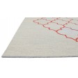 Modern Hand Tufted Wool Beige 5' x 8' Rug