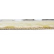 Modern Hand Tufted Wool Gold 5' x 8' Rug