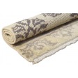 Damask Hand Knotted Wool Ivory 2' x 3' Rug