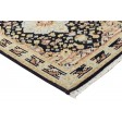 Traditional-Persian/Oriental Hand Knotted Wool Black 2' x 3' Rug