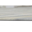 Modern Hand Woven Leather / Cotton Grey 9' x 9' Rug