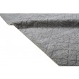 Modern Hand Knotted Wool / Silk (Silkette) Dark Grey 10' x 14' Rug