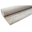 Modern Hand Knotted Wool / Silk (Silkette) Beige 8' x 10' Rug