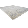 Traditional-Persian/Oriental Hand Knotted Wool Grey 8' x 10' Rug