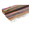 Modern Dhurrie Cotton Colorful 5' x 8' Rug