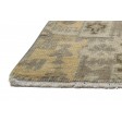 Traditional-Persian/Oriental Hand Knotted Wool Brown 2' x 2' Rug