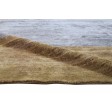 Modern Hand Knotted Silk (Silkette) Grey 8' x 9' Rug