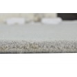 Modern Hand Tufted Wool Grey 4' x 6' Rug