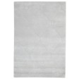 Modern Hand Tufted Wool Grey 4' x 6' Rug