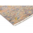 Modern Hand Knotted Wool Multi Color 2' x 2' Rug