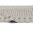 Modern Hand Knotted Wool Ivory 3' x 2' Rug