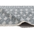 Modern Hand Knotted Wool Grey 2' x 3' Rug