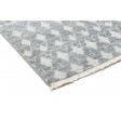 Modern Hand Knotted Wool Grey 2' x 3' Rug