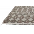 Modern Hand Knotted Wool Brown 2' x 3' Rug