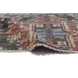 Traditional-Persian/Oriental Hand Knotted Wool Charcoal 3' x 3' Rug