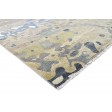 Modern Hand Knotted Wool Sand 8' x 10' Rug