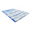 Modern Hand Tufted Wool Blue 4' x 6' Rug