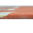 Modern Hand Tufted Wool Orange 4' x 6' Rug