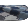 Modern Hand Tufted Wool Blue 4' x 6' Rug