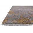 Traditional-Persian/Oriental Hand Knotted Wool Dark Grey 8' x 10' Rug