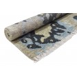 Modern Hand Knotted Wool Sage 3' x 5' Rug