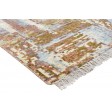 Modern Hand Knotted Wool Rust 2'6 x 10' Rug