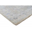 Traditional-Persian/Oriental Hand Knotted Wool / Silk (Silkette) Beige 8' x 10' Rug