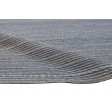 Modern Jacquard Loom Wool Grey 5' x 7' Rug