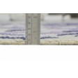 Modern Hand Woven Wool Purple 5' x 7' Rug