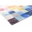 Modern Handloom Silk Colorful 4' x 6' Rug