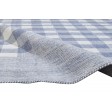 Modern Handloom Pet Yarn Blue 5' x 8' Rug
