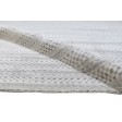 Modern Handloom Wool Grey 5' x 8' Rug