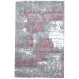 Modern Hand Tufted Wool / Silk (Silkette) Dark Grey 5' x 9' Rug