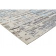 Modern Hand Knotted Wool Sand 5' x 7' Rug