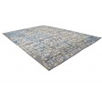 Modern Hand Knotted Wool Brown 5' x 7' Rug