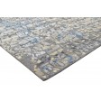 Modern Hand Knotted Wool Brown 5' x 7' Rug