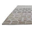 Modern Hand Knotted Wool / Silk (Silkette) Beige 8' x 10' Rug