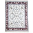 Traditional-Persian/Oriental Hand Knotted Wool Ivory 8' x 10' Rug