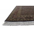 Traditional-Persian/Oriental Hand Knotted Wool Black 5' x 7' Rug
