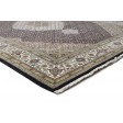 Traditional-Persian/Oriental Hand Knotted Wool Black 7' x 10' Rug