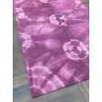 Handmade Woolen Shibori Purple Area Rug t-430 5x8