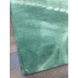 Handmade Woolen Shibori Green Area Rug t-448 5x8