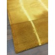 Handmade Woolen Shibori Gold Area Rug t-454 5x8